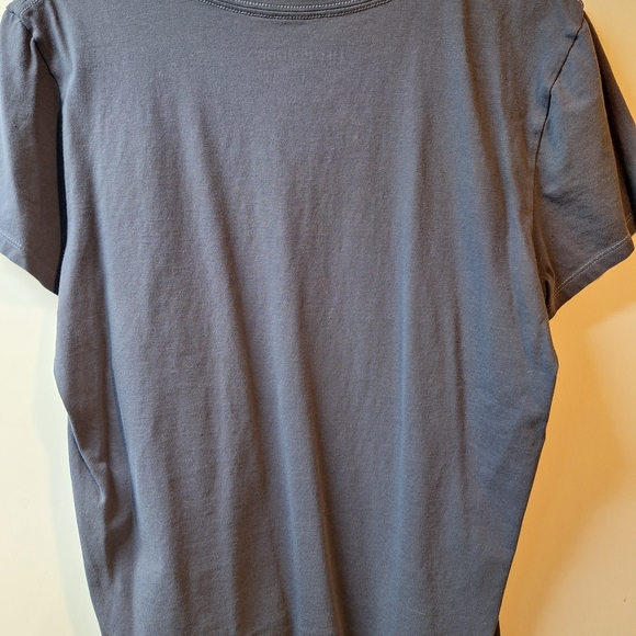 Life Is Good Womens Tee with Moon and Trees Design - Navy Blue - Picture 3 of 3